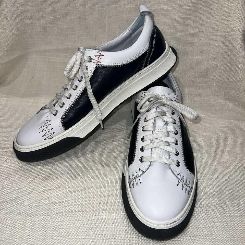 ROBERT GRAHAM  THORNS SHOE   WHITE Size 13
